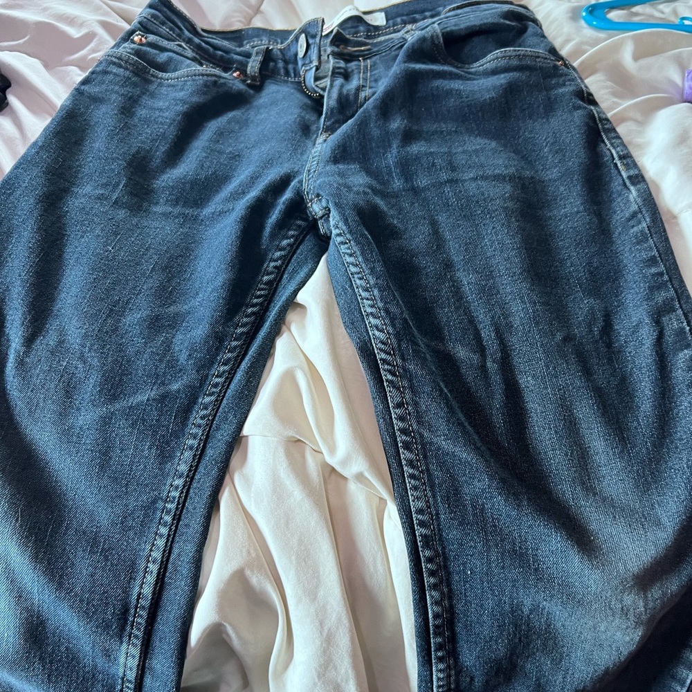 Dark blue jeans regular